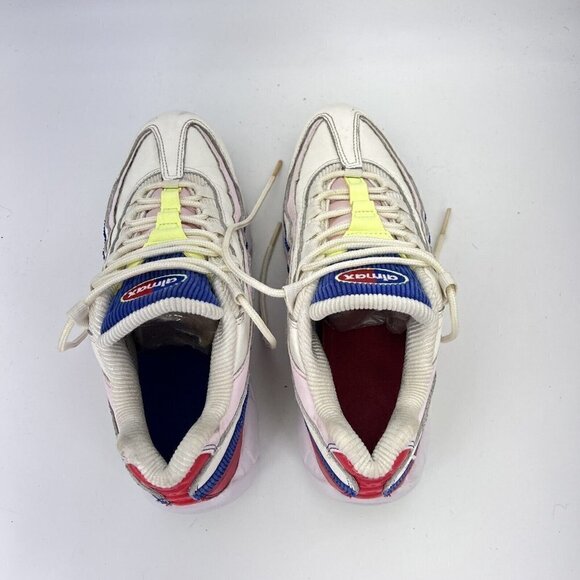 Nike Air Max 95 Se Panache White Red Blue Pink Women Shoes AQ4138-101 Size 8 - Picture 9 of 12